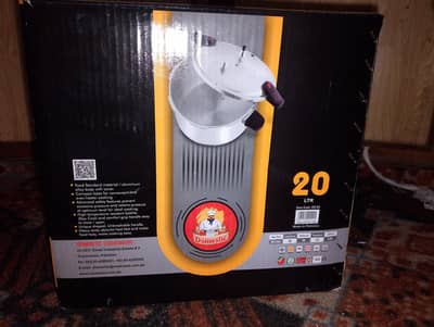 pressure cooker 20 liter jambo size