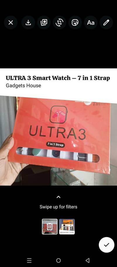 Ultra 3 Smart Watch Box Pack