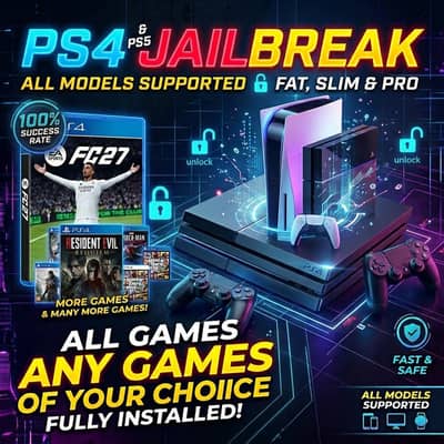 Ps5 and ps4 jb all games available
