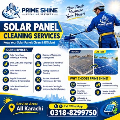 Solar Panel Cleaning Services