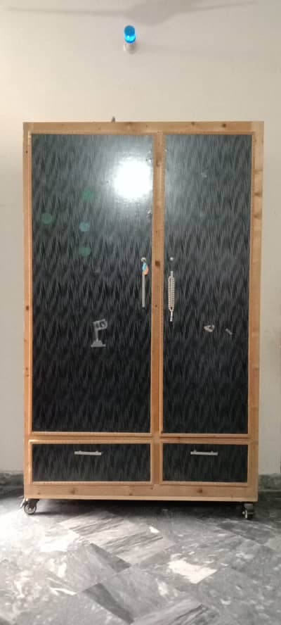 Two door wardrobe