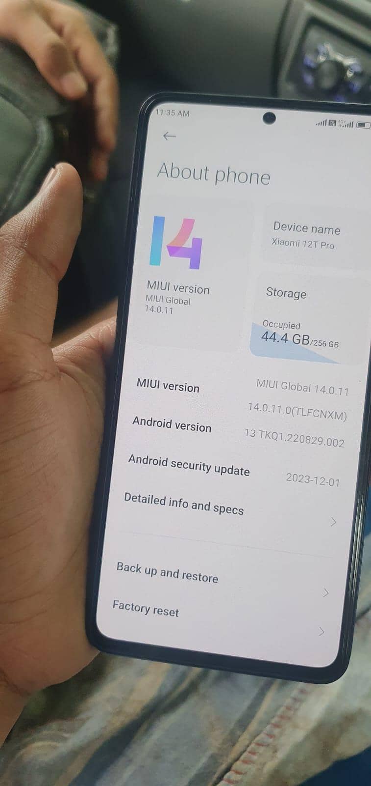 Xiaomi 12T Pro 5