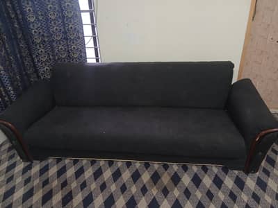 Sofa Cum Bed – Solid Kikar Wood & Master Foam