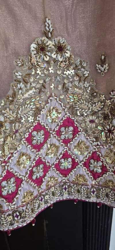 Brand Bisma Amir Pink suit and ice blue suit