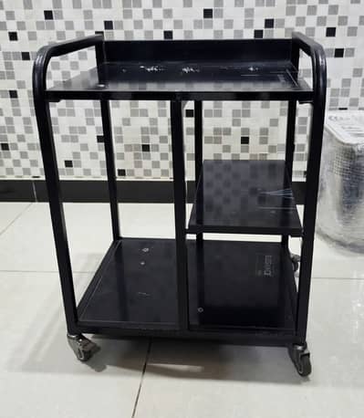 Three-Tier Multipurpose Utility Trolley