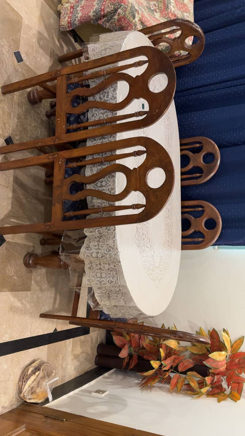 Dinning table with chairs 2