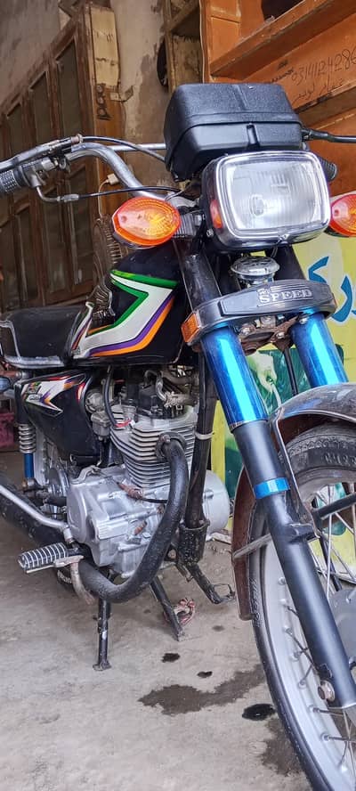 Honda 125 2016 model black
