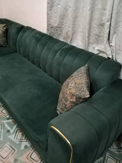 Sofa Set + L Shape sofa Set Both for sell Together