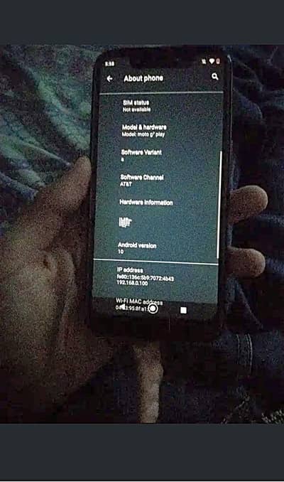 moto g7 play read description