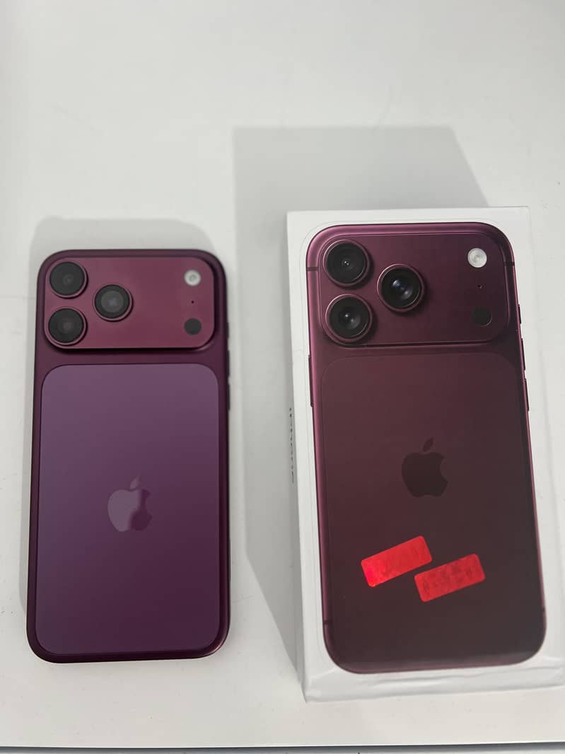 iPhone 18 Pro Max – 1TB Storage | Burgundy | Box Pack 0