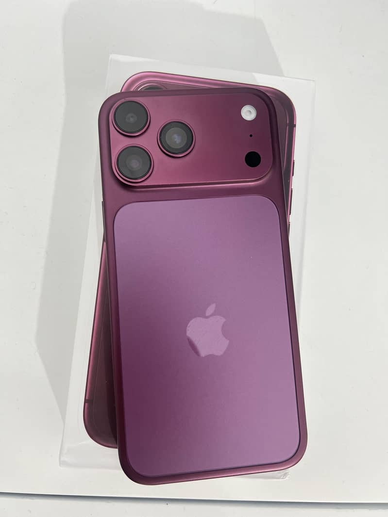 iPhone 18 Pro Max – 1TB Storage | Burgundy | Box Pack 2
