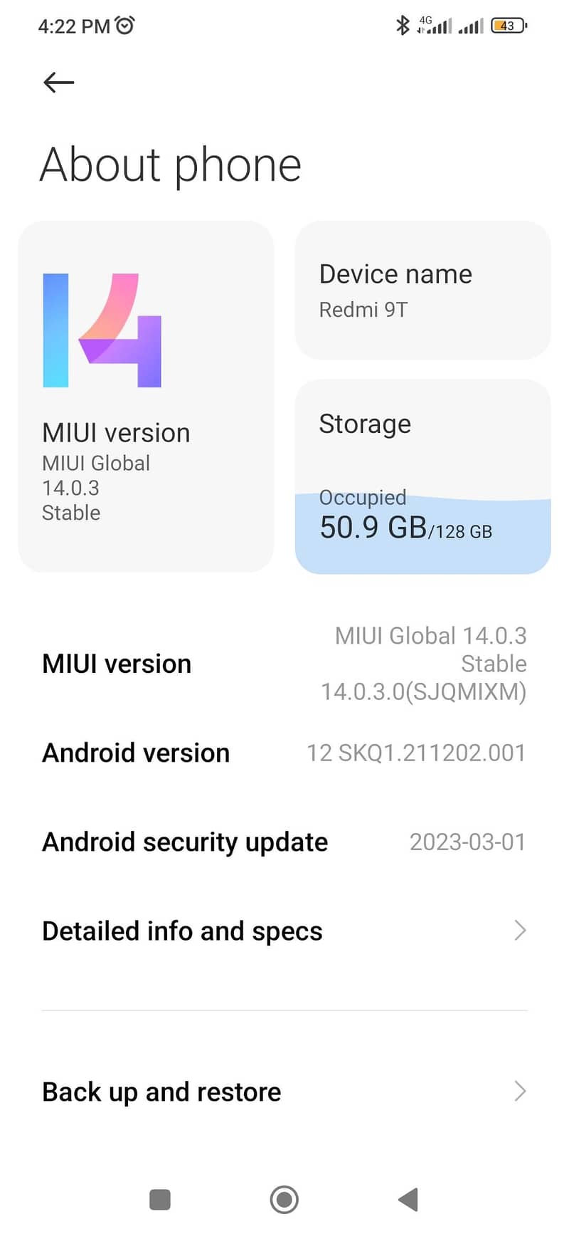Xiaomi Redmi 9T 6