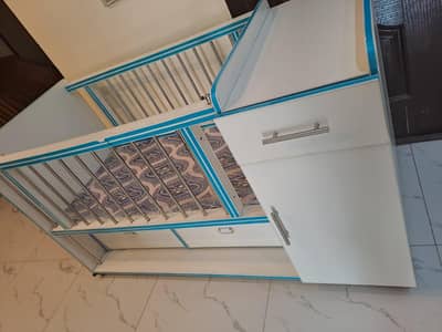 Baby Cot along with Mattress