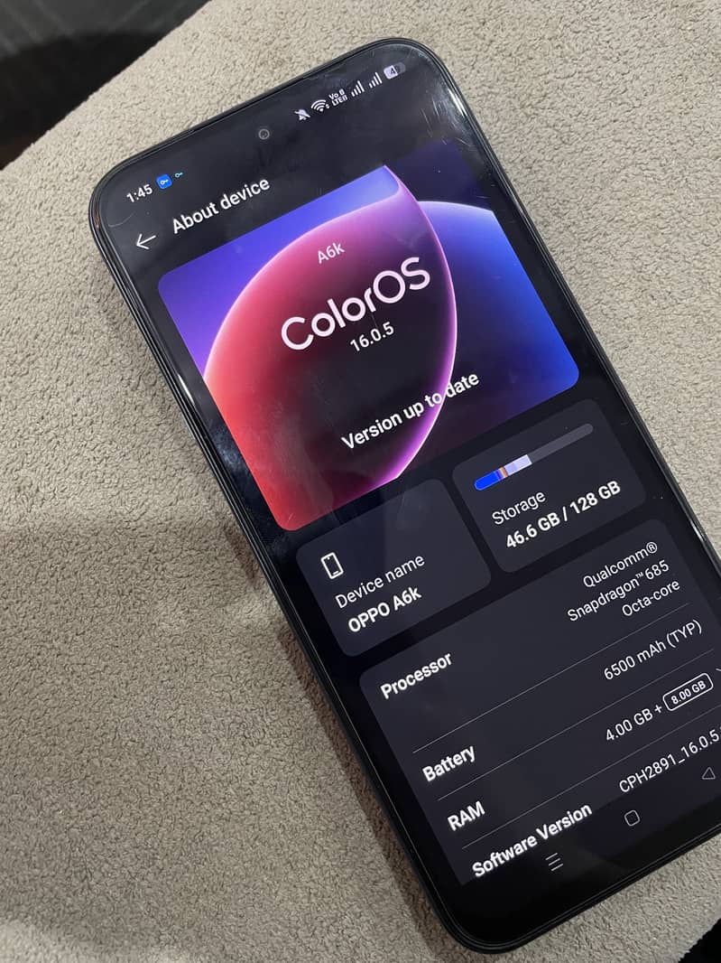 OPPO A6k 5