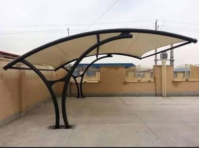 Pole parking | Tensile shed | Water proof shed | Pvc fabric car shed