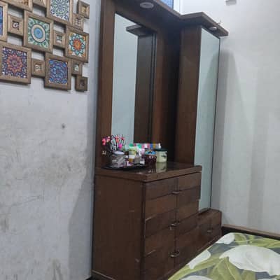 wooden dressing table