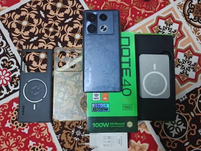 Infinix Note 40 Pro Plus 5g | 12+12gb Ram 256gb ROM | with box