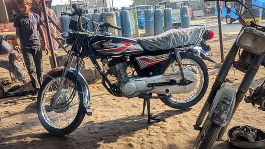 CG Honda 125 2024 Black