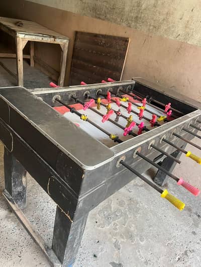 two snooker table