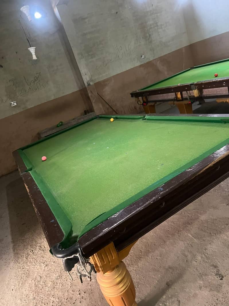 two snooker table 2