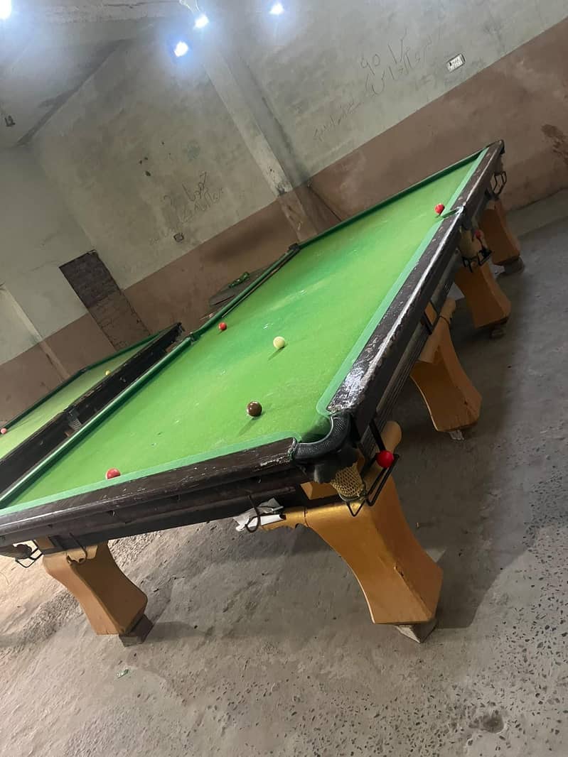two snooker table 4