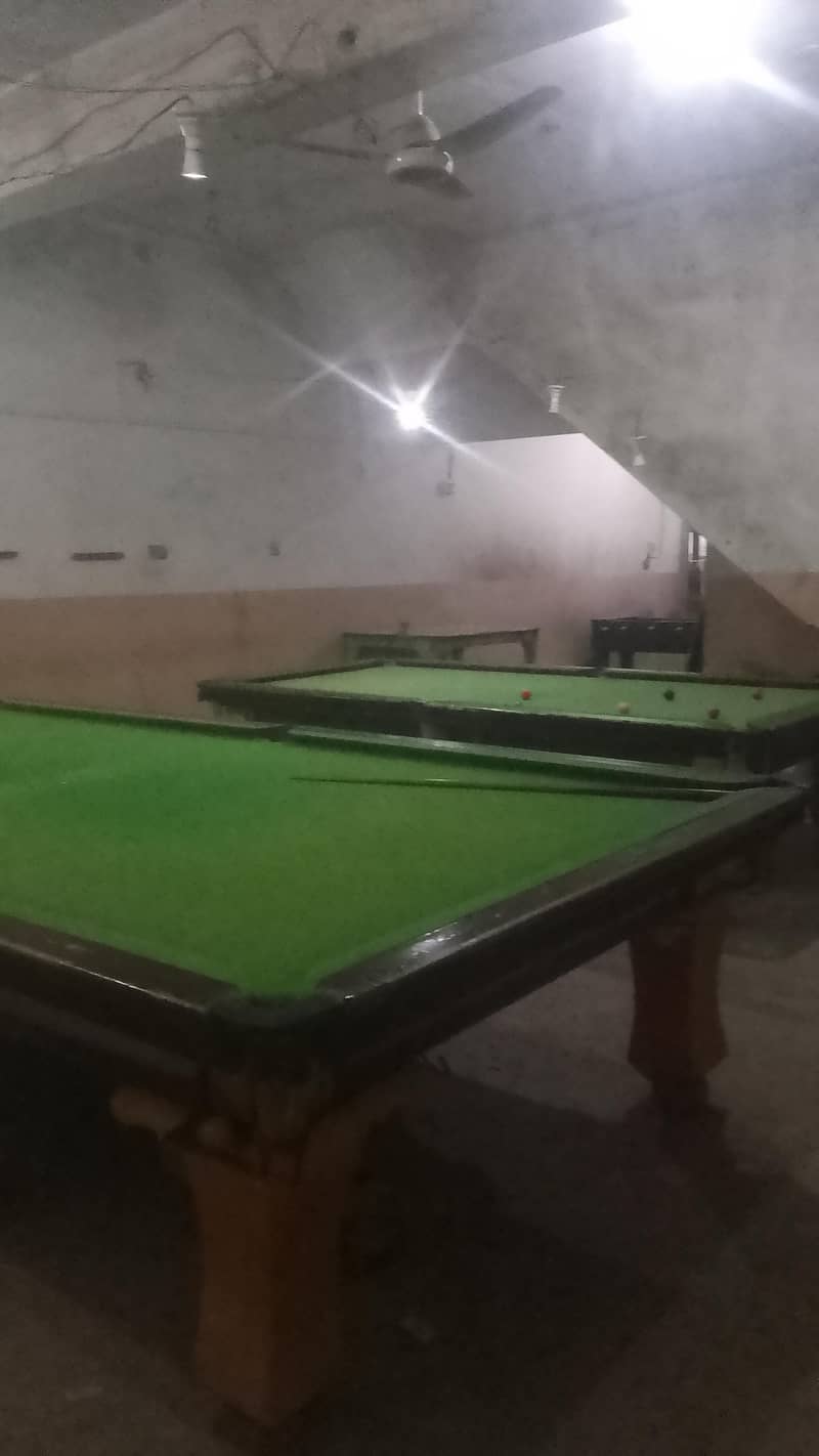 two snooker table 5