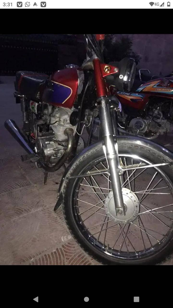 Honda 125 down model 1