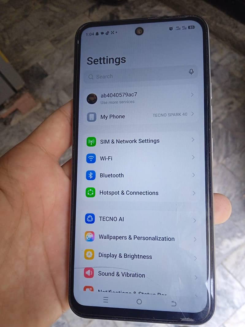 Tecno spark 40 6