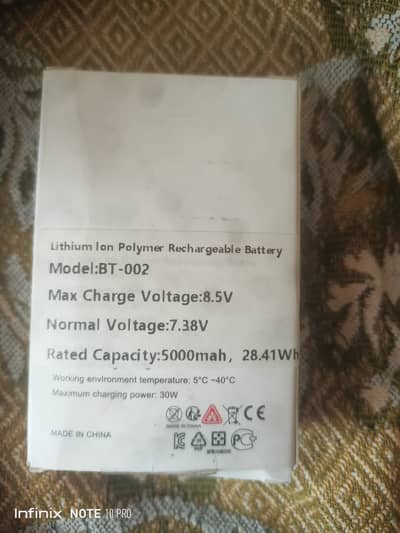 DJI mini 5 pro drone battery