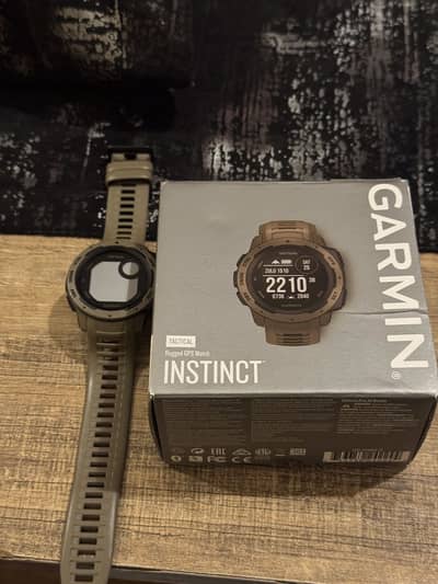 Garmin Instinct Tactical Watch Coyote Tan Color