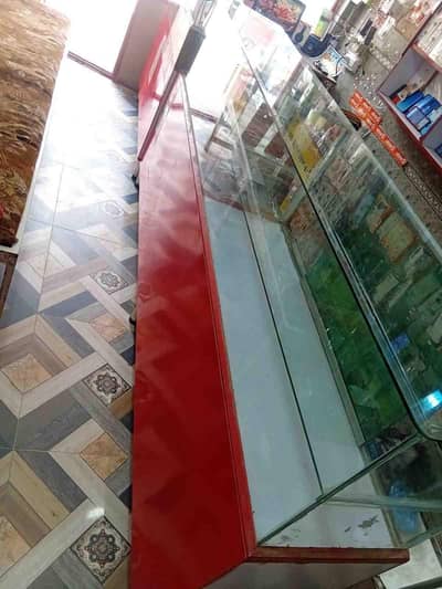 office shop glass counter table 8 by 1.5