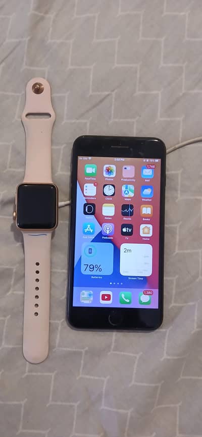 Apple iPhone 7 Plus apple watch