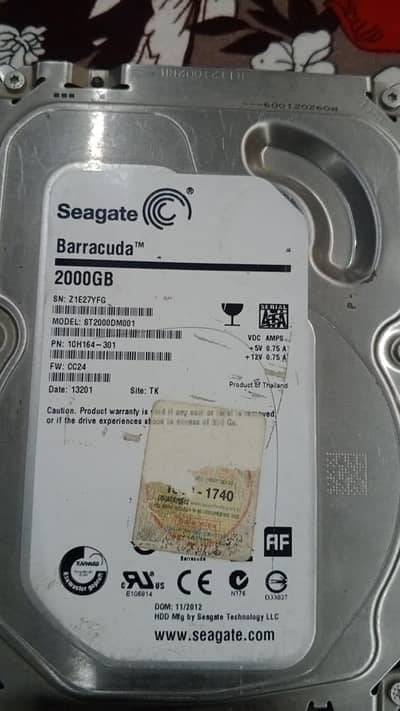 Seagate 2TB Hard Drive