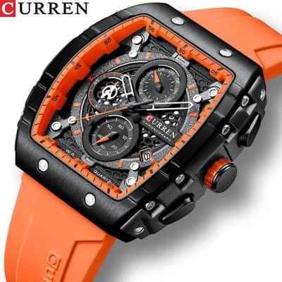 Luxury waterproof Quartz Square Wrist Watch