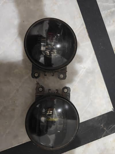 Original Japanese Valeo LED Fog Lamps Pair (SAE K F3 13) - Glass Lens