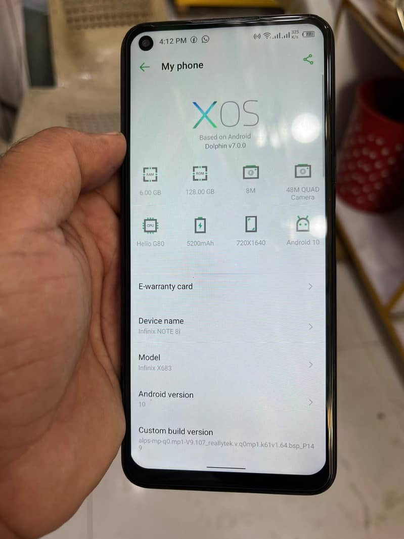 Infinix Note 8i 0