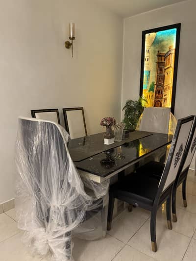 Dining table with chairs