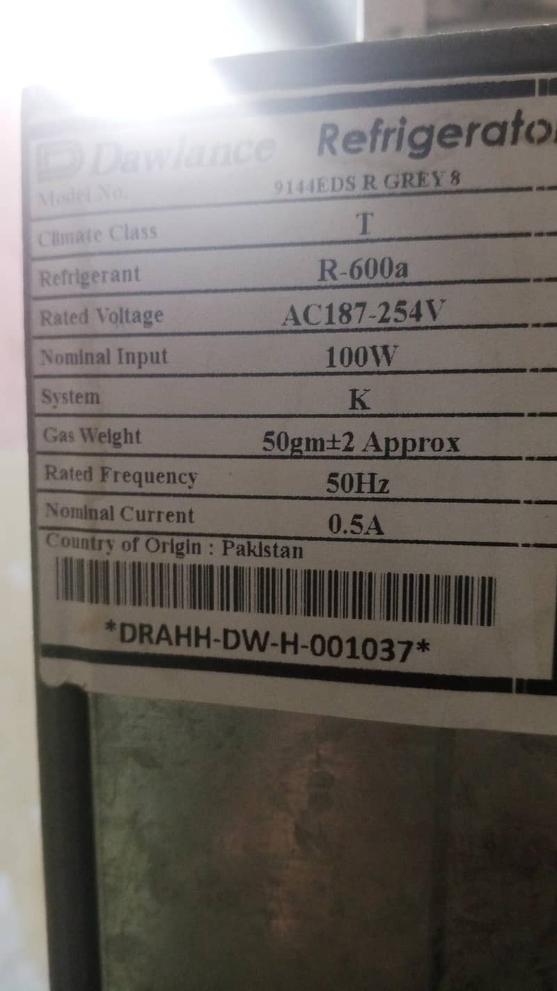 Dawlance fridge 7