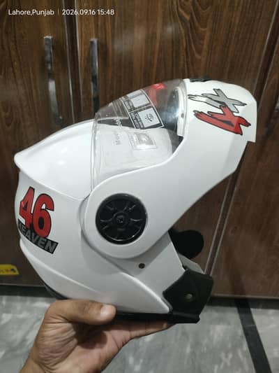 Flip up helmet