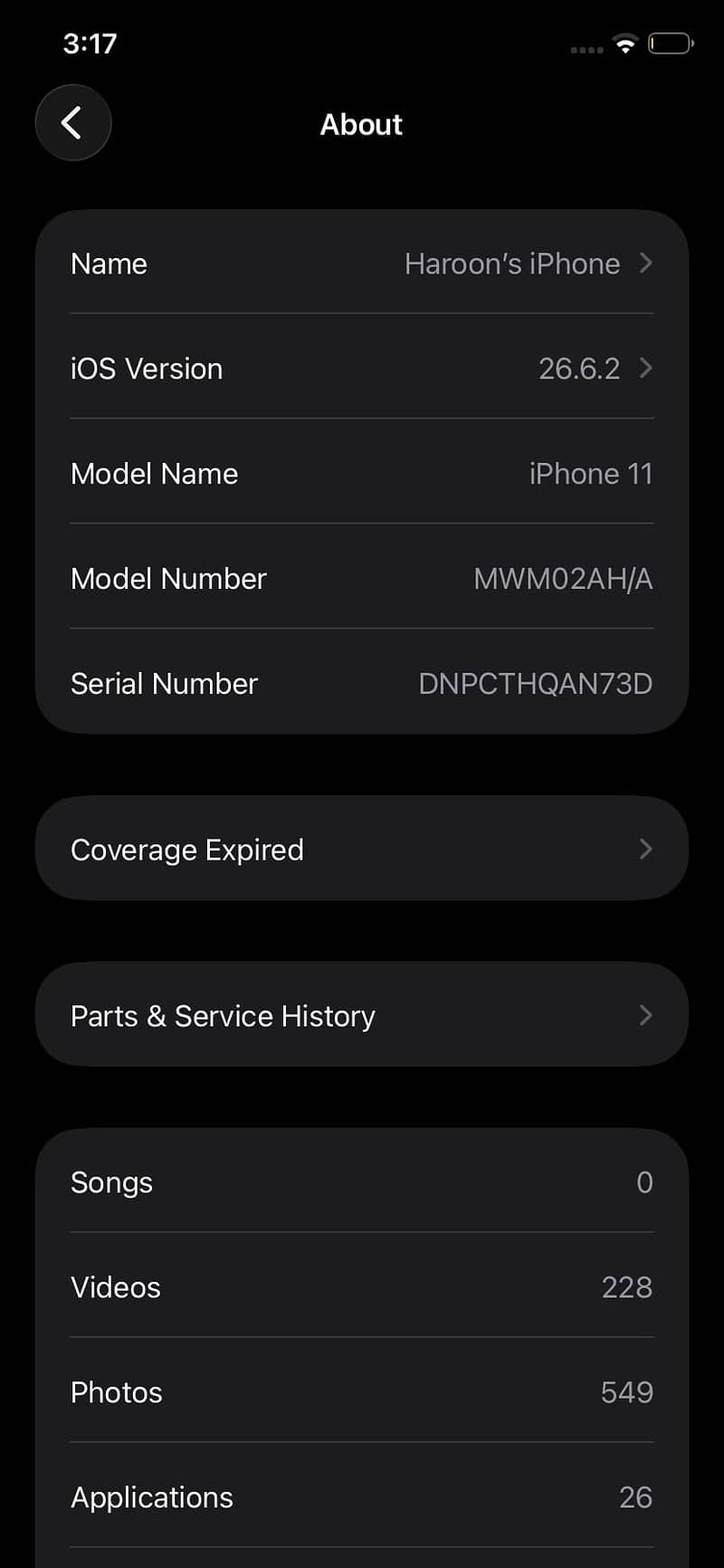Apple iPhone 11 8