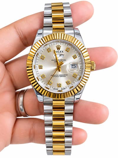 Used Rolex Datejust 41mm Oyester Perpetual Two-Tone Luxury Men's Watch