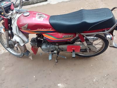 honda cd 70 2012/13 original condition urgent sale 03067669178
