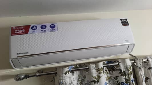 3months used 4 years pcb warranty and 12 years compressor warranty