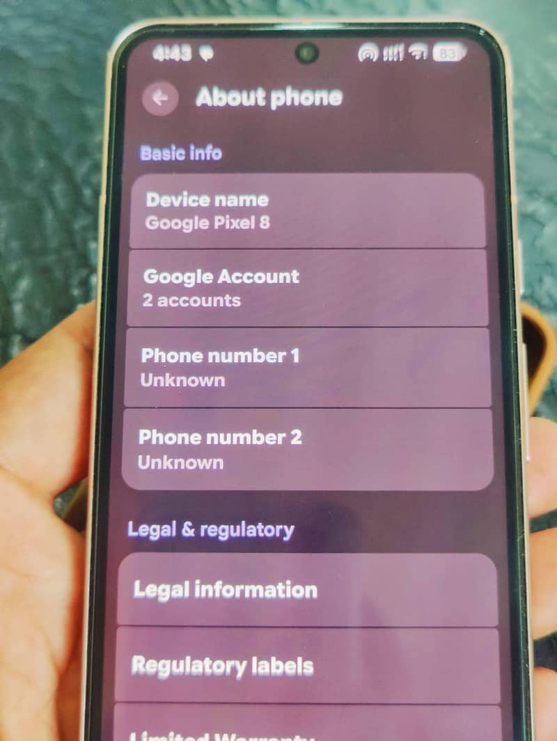 Google Pixel 8 4