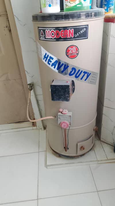 Only One Years used electri gyser nichy ka pipe change hoga all ok hai