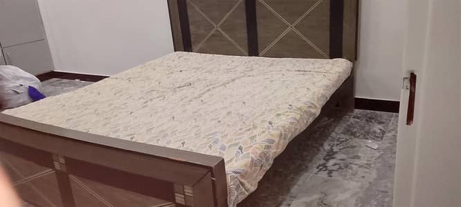King Size Bed with 6 Inches Mattress Good Condition