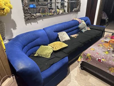 Sofa with corner