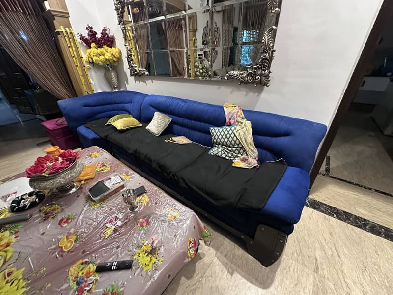 Sofa with corner 1