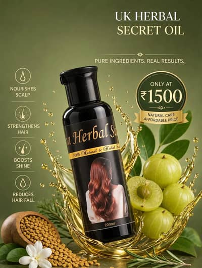 Herbal Secret Hair Oil For Hair Growth