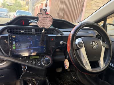 Toyota Aqua 2014 G grade soft leather seats push start